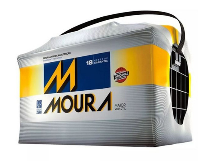 Bateria de Carro MI60GD Moura 60 Amperes